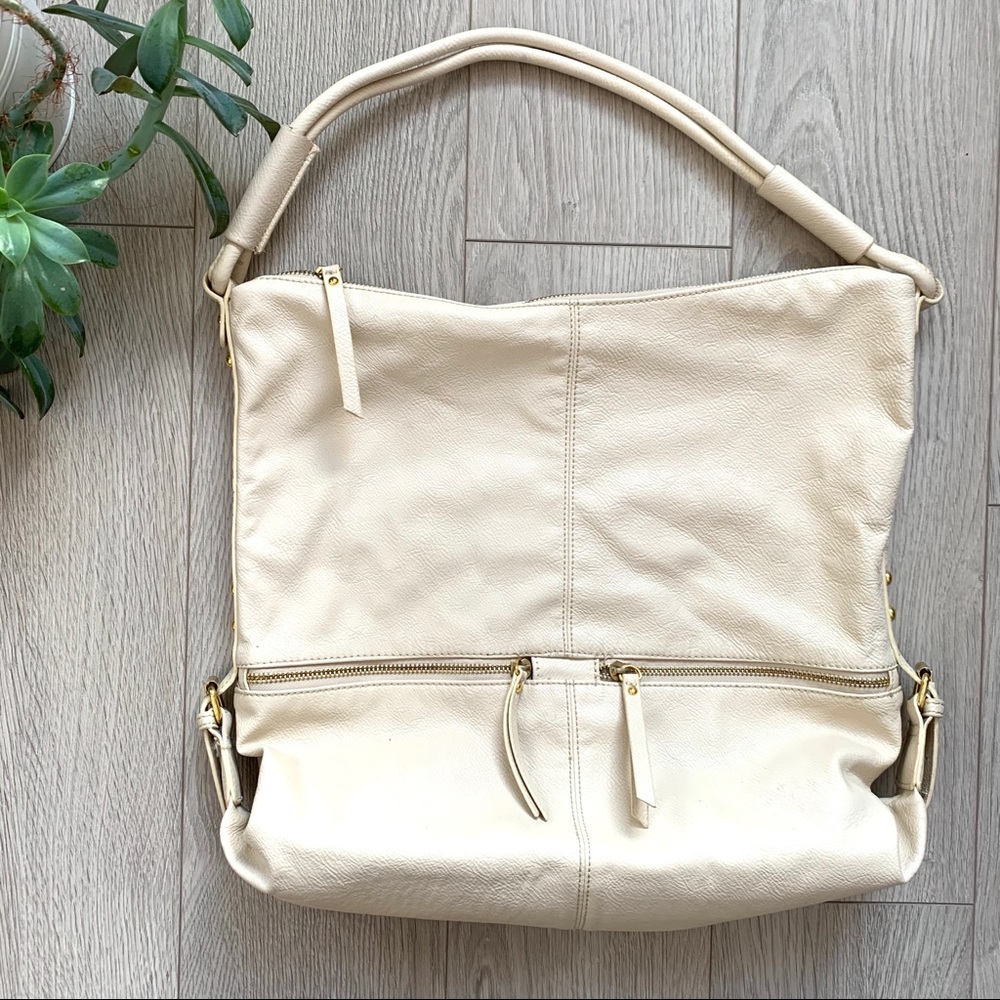 Vegan slouchy hobo purse